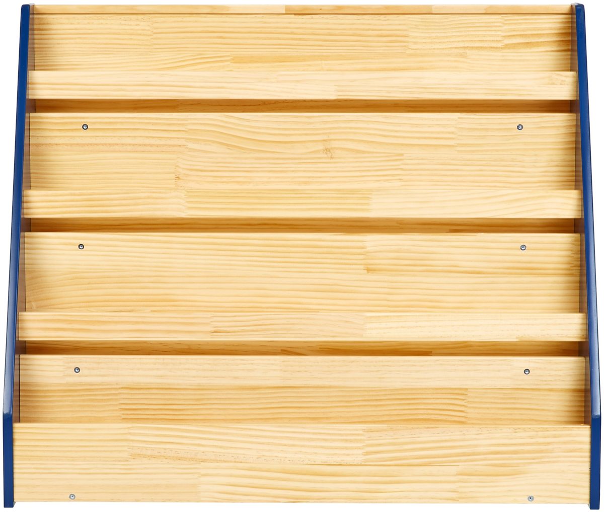 AmazonBasics Single-Sided Wooden Bookディスプレイ、ブルー