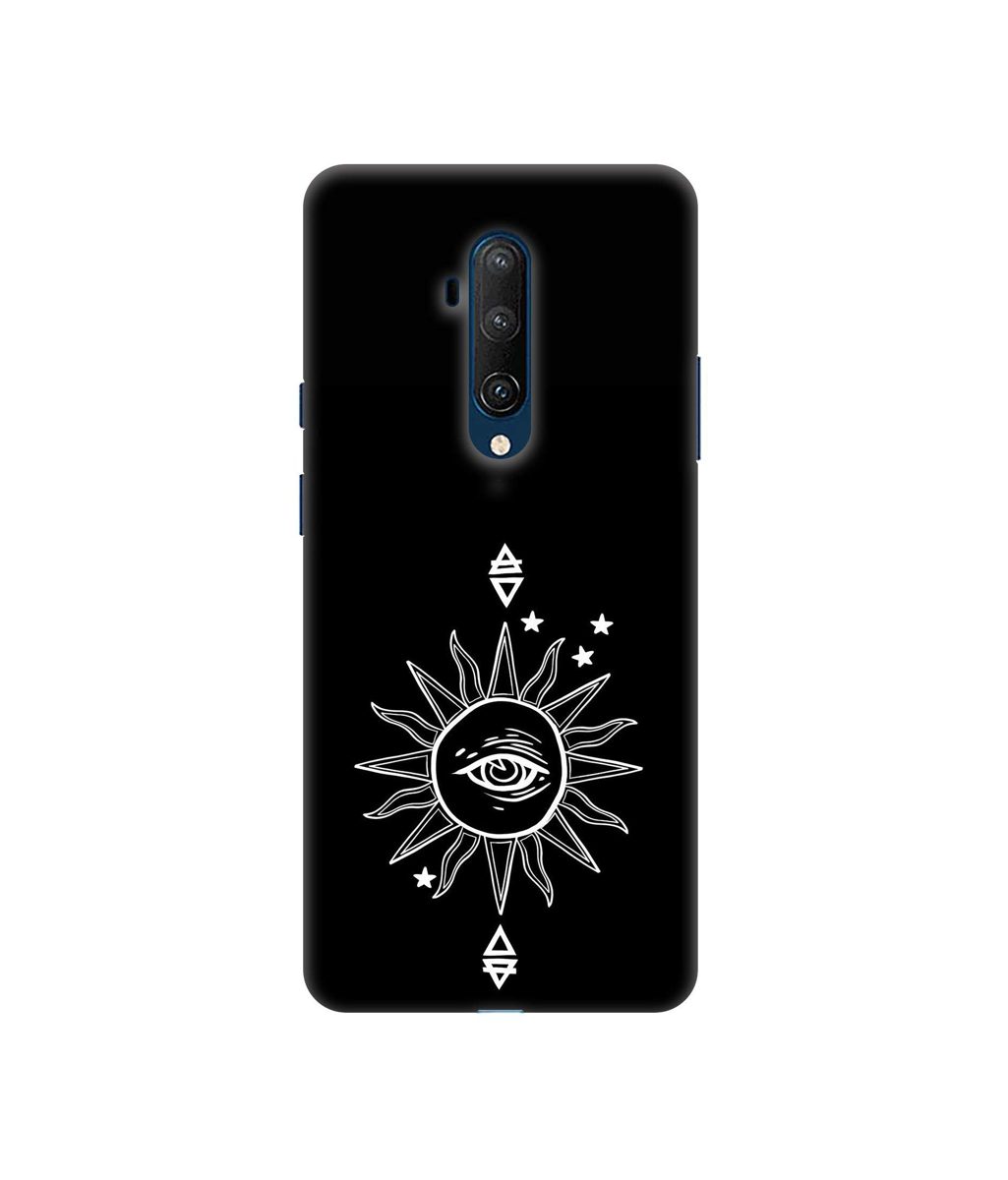 Amazon Brand - Solimo Designer Sun 3D Printed Hard Back Case Mobile Cover for OnePlus 7T Pro