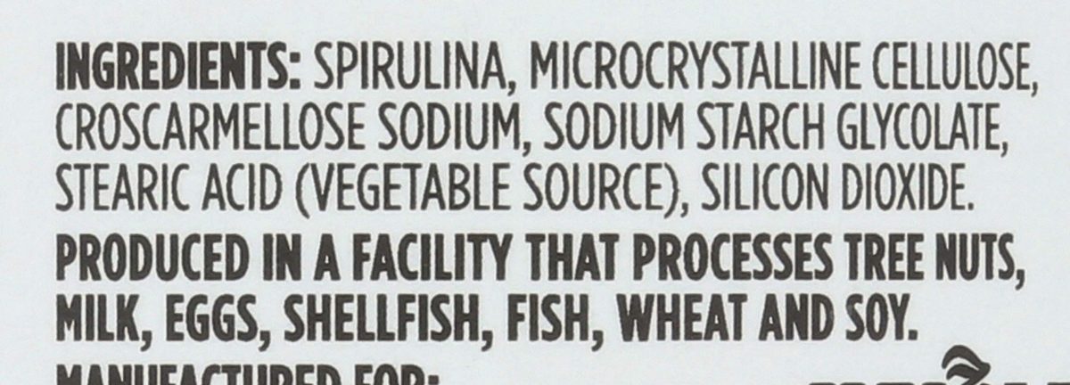 Whole Foods Market, Spirulina 3000mg, 250 ct