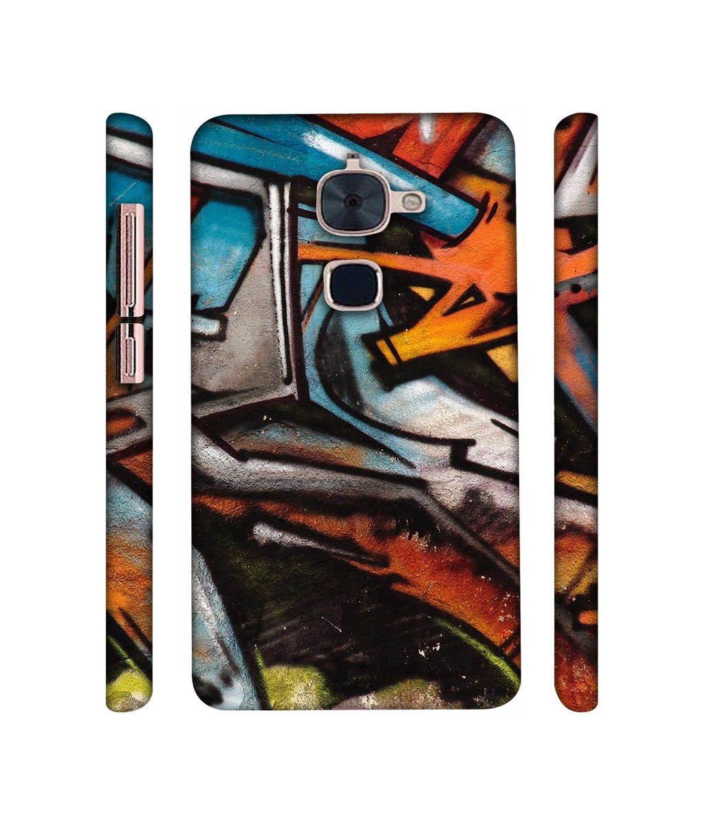 Amazon Brand - Solimo Designer Painting Texture 3D Printed Hard Back Case Mobile Cover for LeTV Le 2
