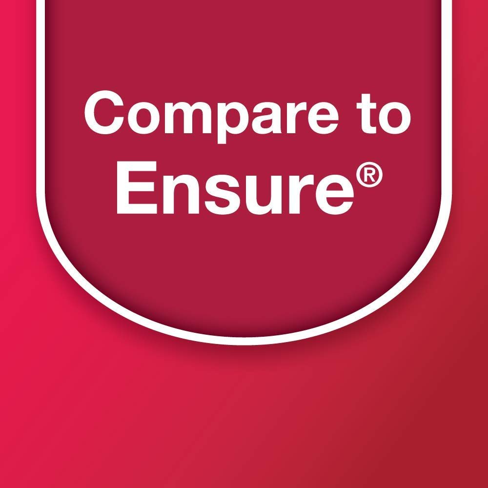 Amazon Basic Care Nutrisure Adult Nutritional Shake, Strawberry, 6 Count