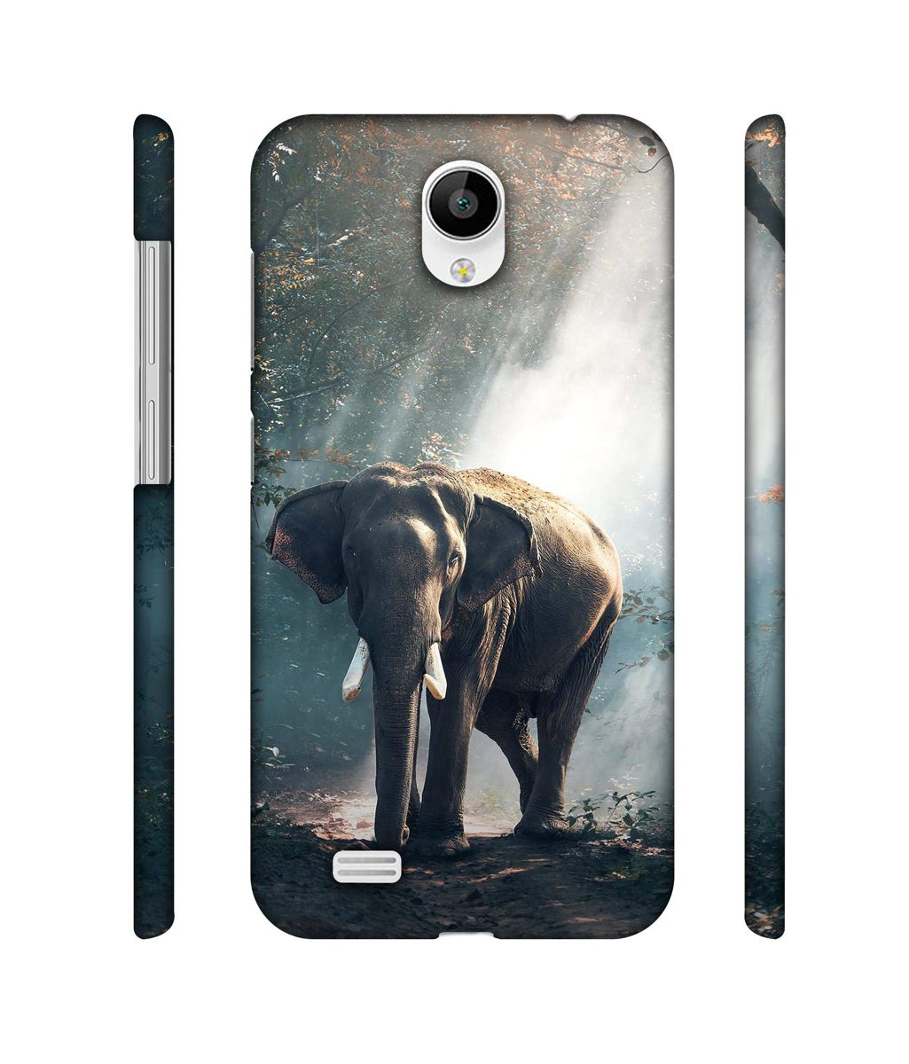 Amazon Brand - Solimo Designer Elephant 3D Printed Hard Back Case Mobile Cover for Vivo Y21L