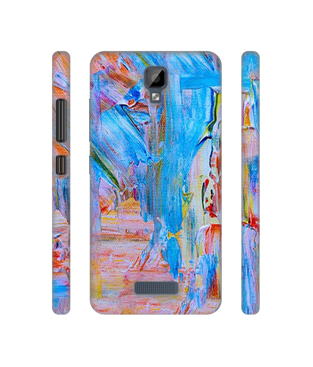 Amazon Brand - Solimo Designer Light Multicolor Canvas 3D Printed Hard Back Case Mobile Cover for Gionee P7 Max