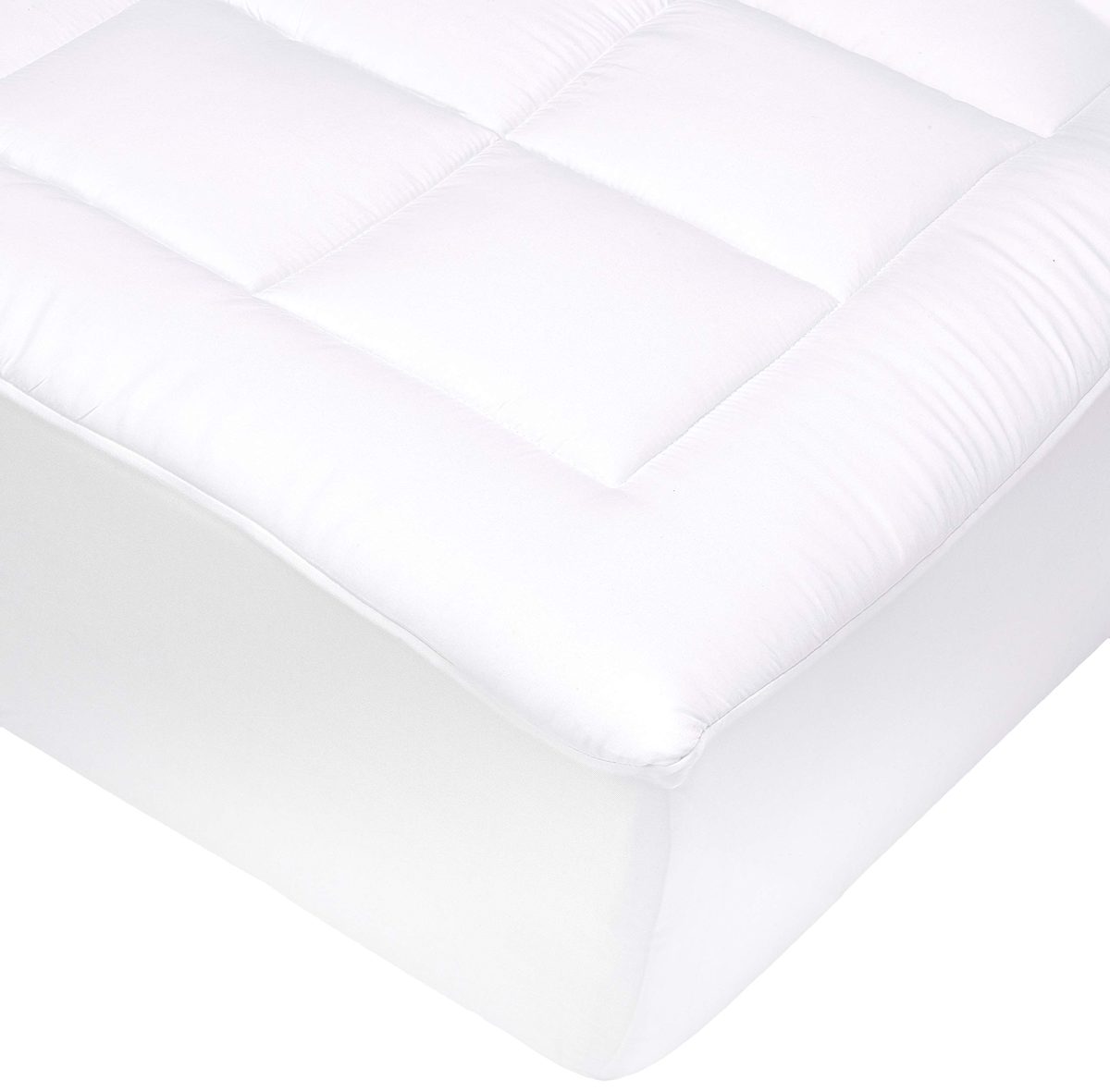 AmazonBasics - Mattress Topper with Down Alternative with Microfibre Cover - 90 x 190 cm