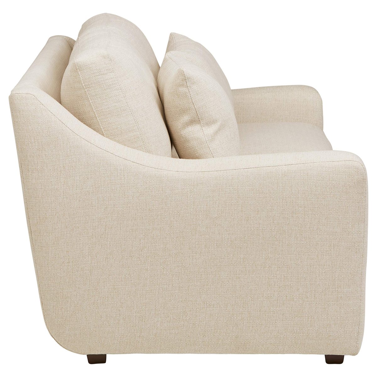 Amazon Brand – Stone & Beam Calhoun Sofa Couch, 91"W, Ecru