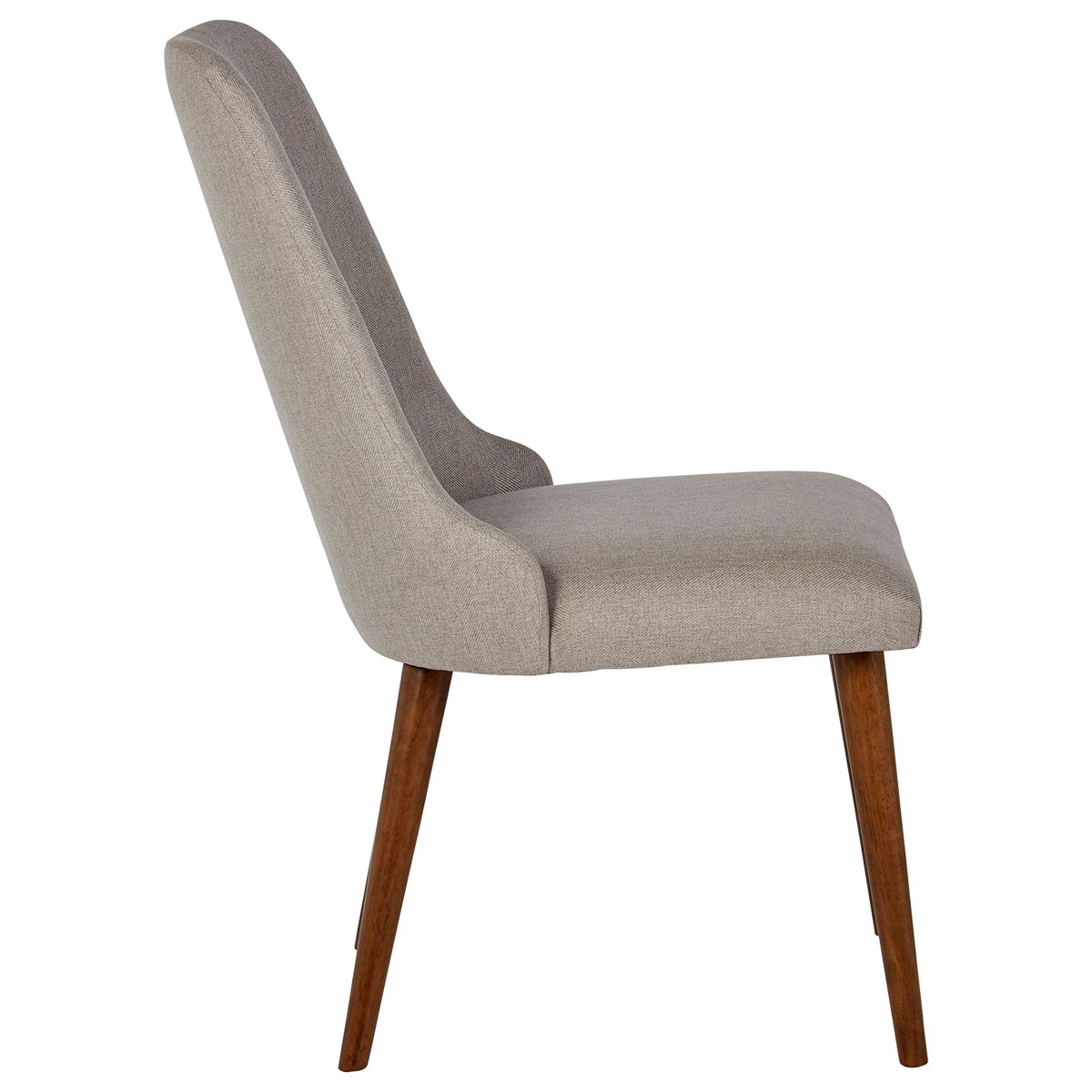 Rivet Federal Mid-Century Modern Wood Dining Room Kitchen Chairs, 36"H, Set of 2