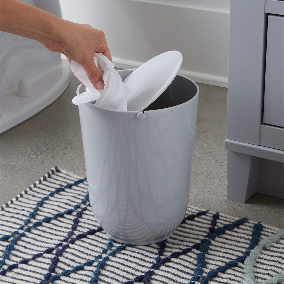 AmazonBasics 5-Piece Bathroom Accessories Set