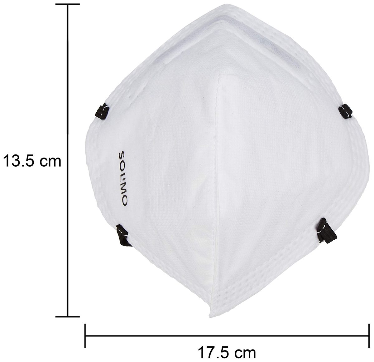 Amazon Brand - Solimo N95 Anti-Pollution Mask, Set of 3