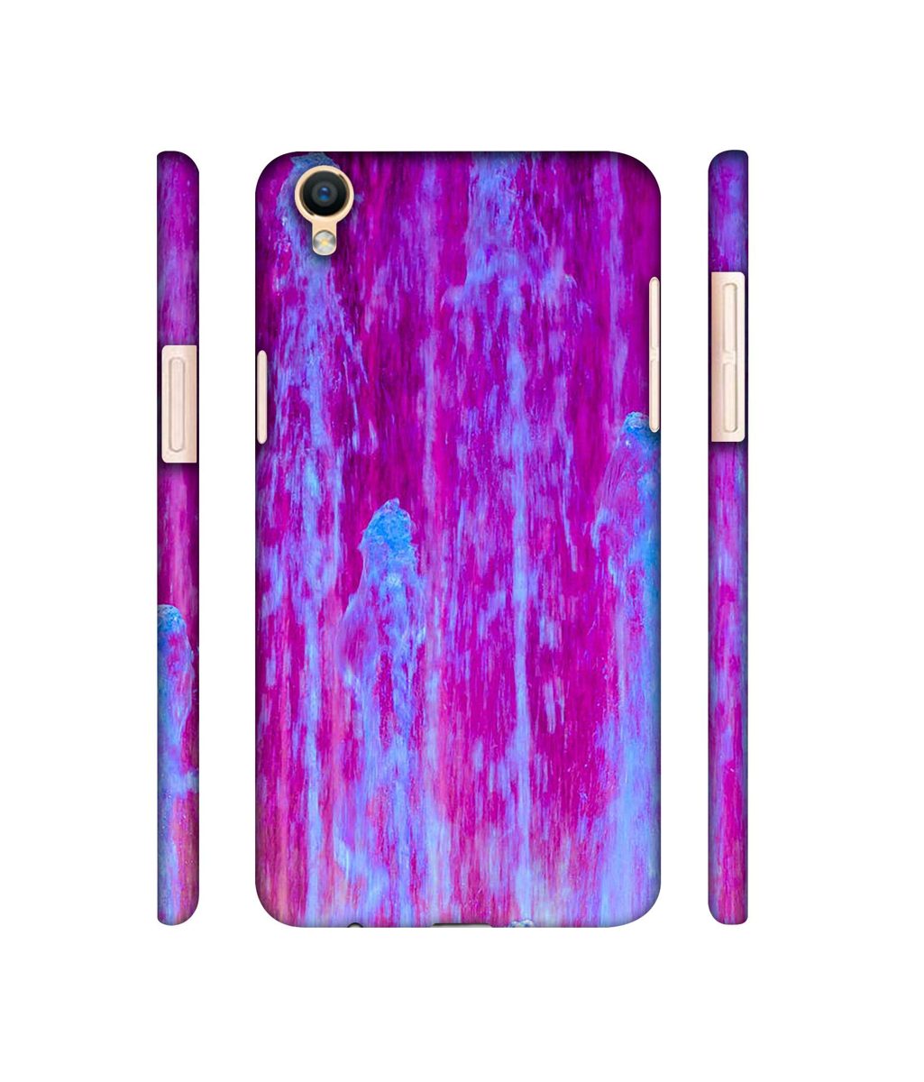 Amazon Brand - Solimo Designer Pink Color Fall 3D Printed Hard Back Case Mobile Cover for Oppo F1 Plus