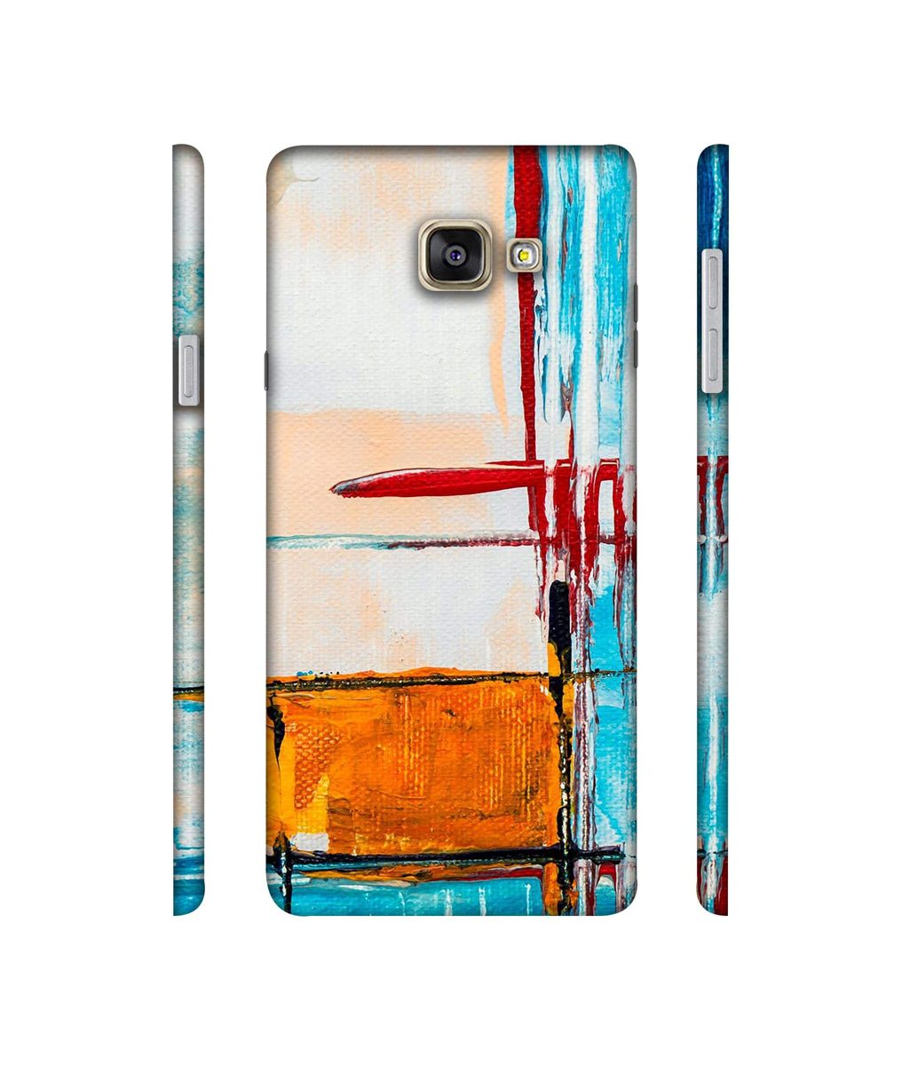 Amazon Brand - Solimo Designer Glass Paint 3D Printed Hard Back Case Mobile Cover for Samsung Galaxy A7 (2016)