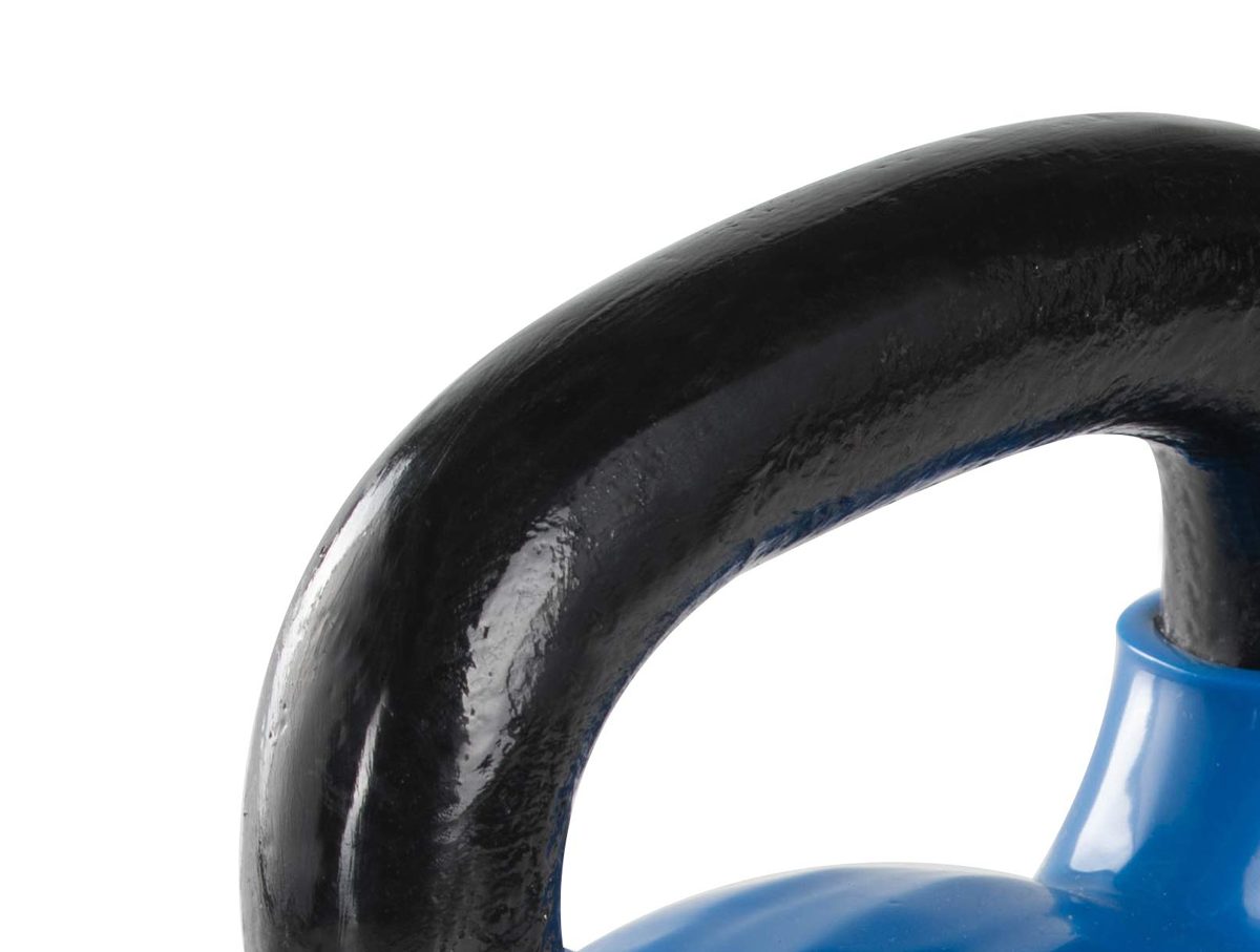 AmazonBasics Vinyl Coated Cast Iron Kettlebell