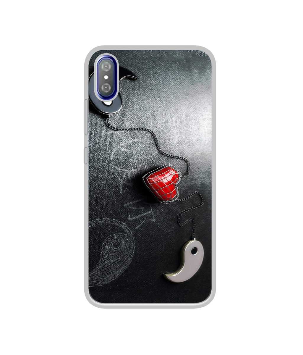 Amazon Brand - Solimo Designer Chinnese Yin and Yang UV Printed Soft Back Case Mobile Cover for i Kall K8