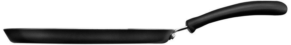 Amazon Brand - Solimo Non-Stick Flat Tawa, 28cm (Induction and Gas Compatible), Black
