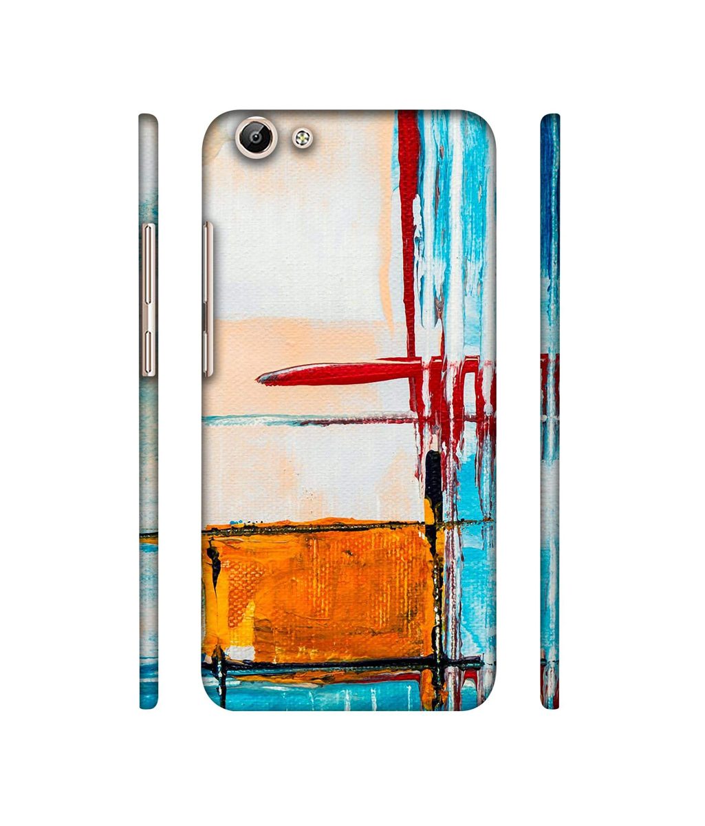 Amazon Brand - Solimo Designer Glass Paint 3D Printed Hard Back Case Mobile Cover for Vivo Y69