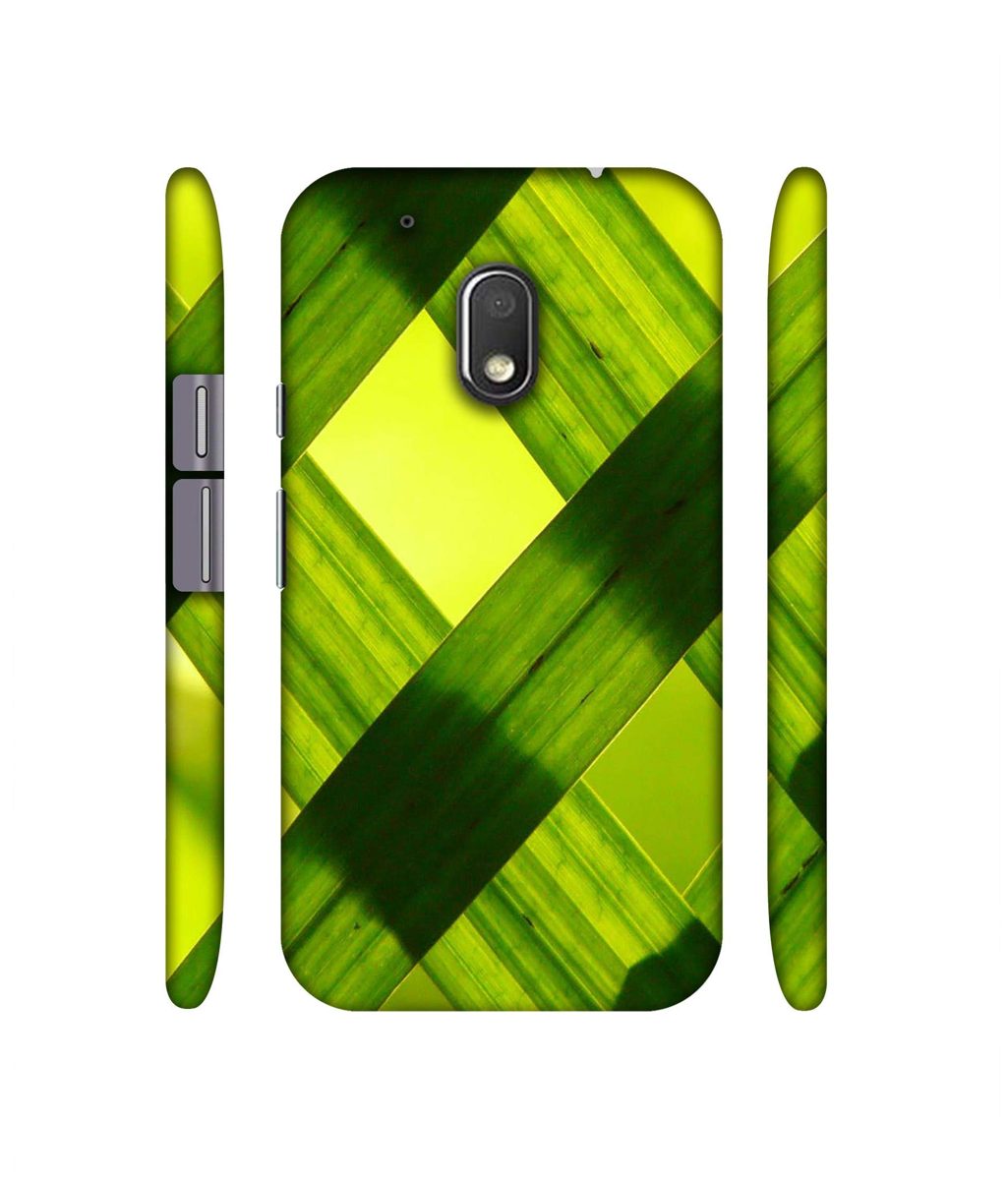 Amazon Brand - Solimo Designer Leafs Texture 3D Printed Hard Back Case Mobile Cover for Motorola Moto G4 Play