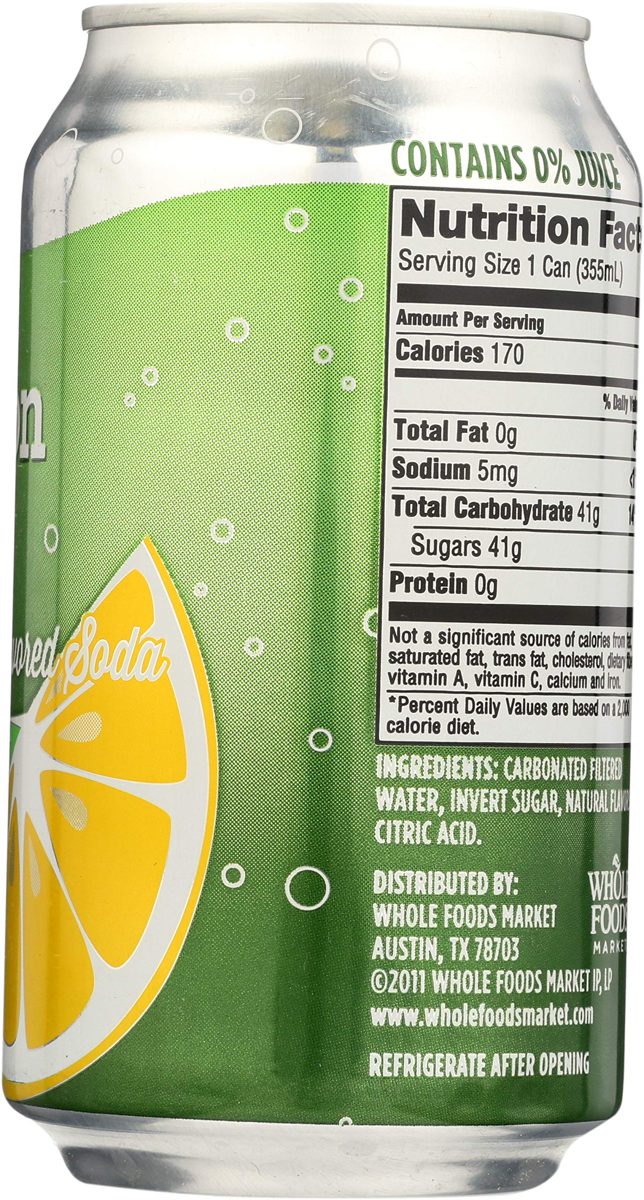 365 Everyday Value, Lemon Lime, 12 Ounce, 6 Count