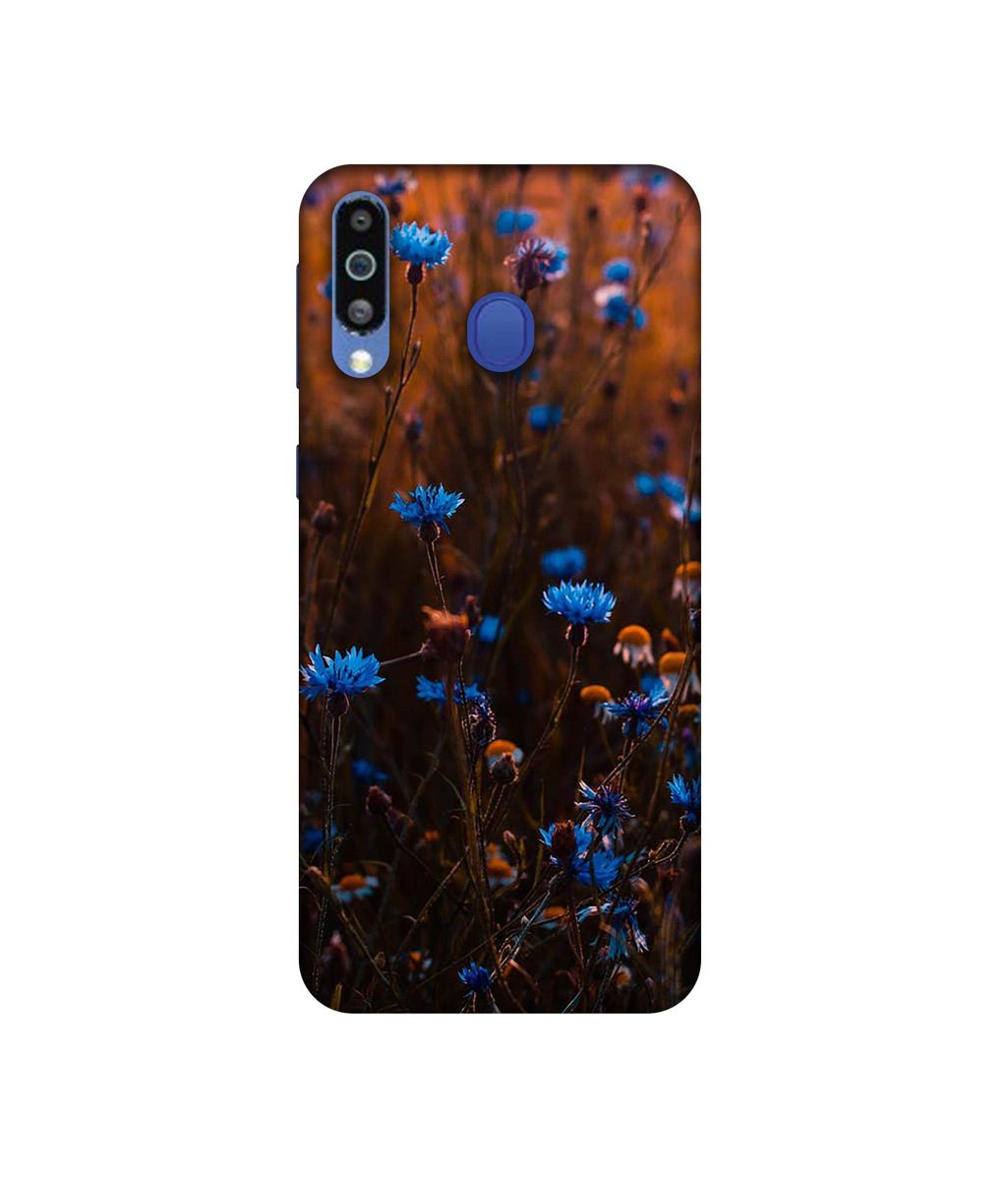 Amazon Brand - Solimo Designer Flower Photograpy 3D Printed Hard Back Case Mobile Cover for Samsung Galaxy M21