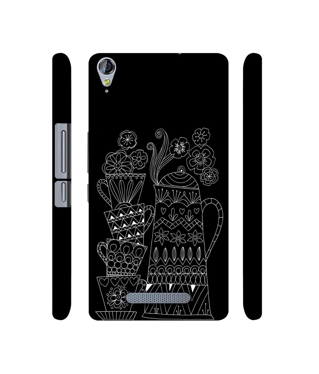Amazon Brand - Solimo Designer Cups and Tea Pot 3D Printed Hard Back Case Mobile Cover for Micromax Canvas Juice 3Plus Q394