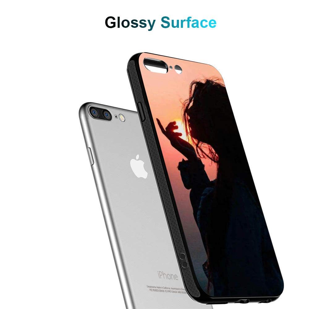 Amazon Brand - Solimo Designer Sun Set Printed Hard Back Case Mobile Cover for Apple iPhone 8 Plus / 7 Plus (D11274)