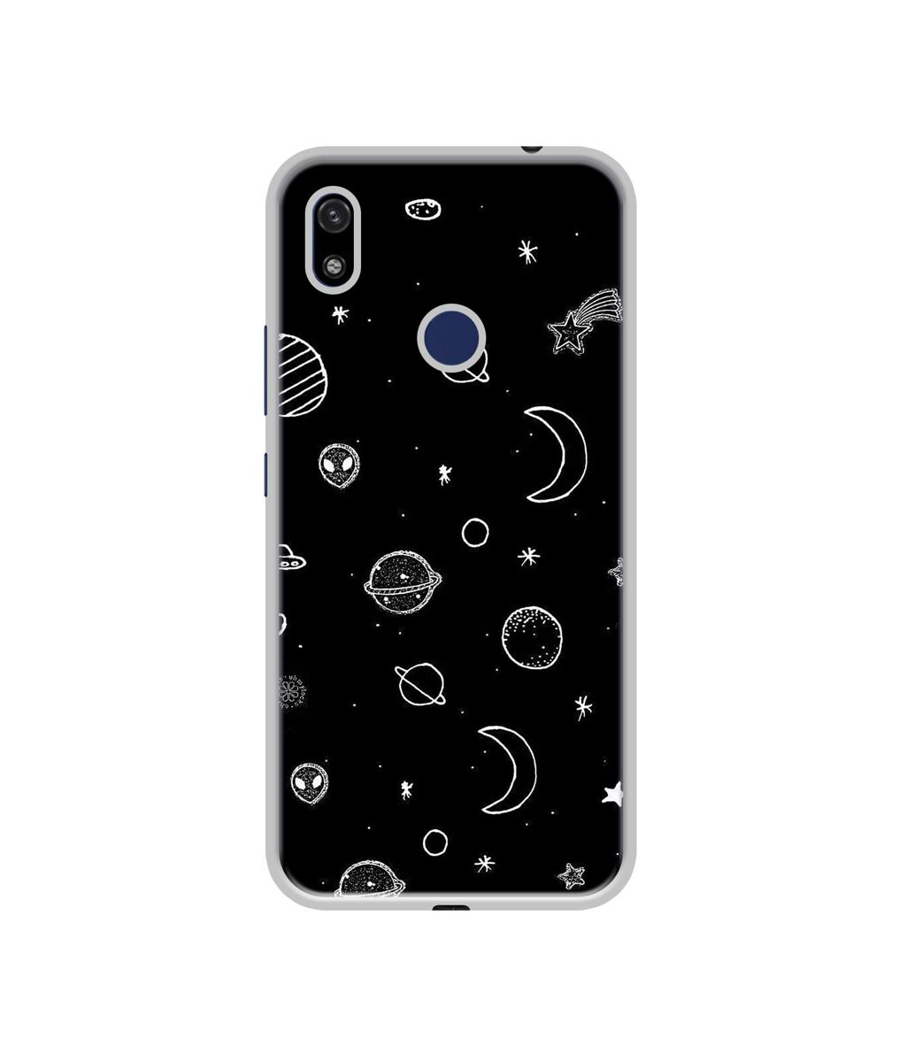 Amazon Brand - Solimo Designer Solar System UV Printed Soft Back Case Mobile Cover for Gionee F9