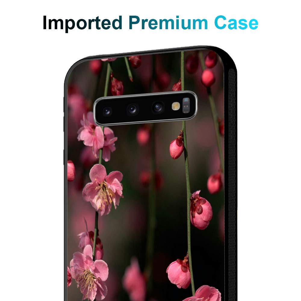 Amazon Brand - Solimo Designer Floral Printed Hard Back Case Mobile Cover for Samsung Galaxy S10 (D1140)