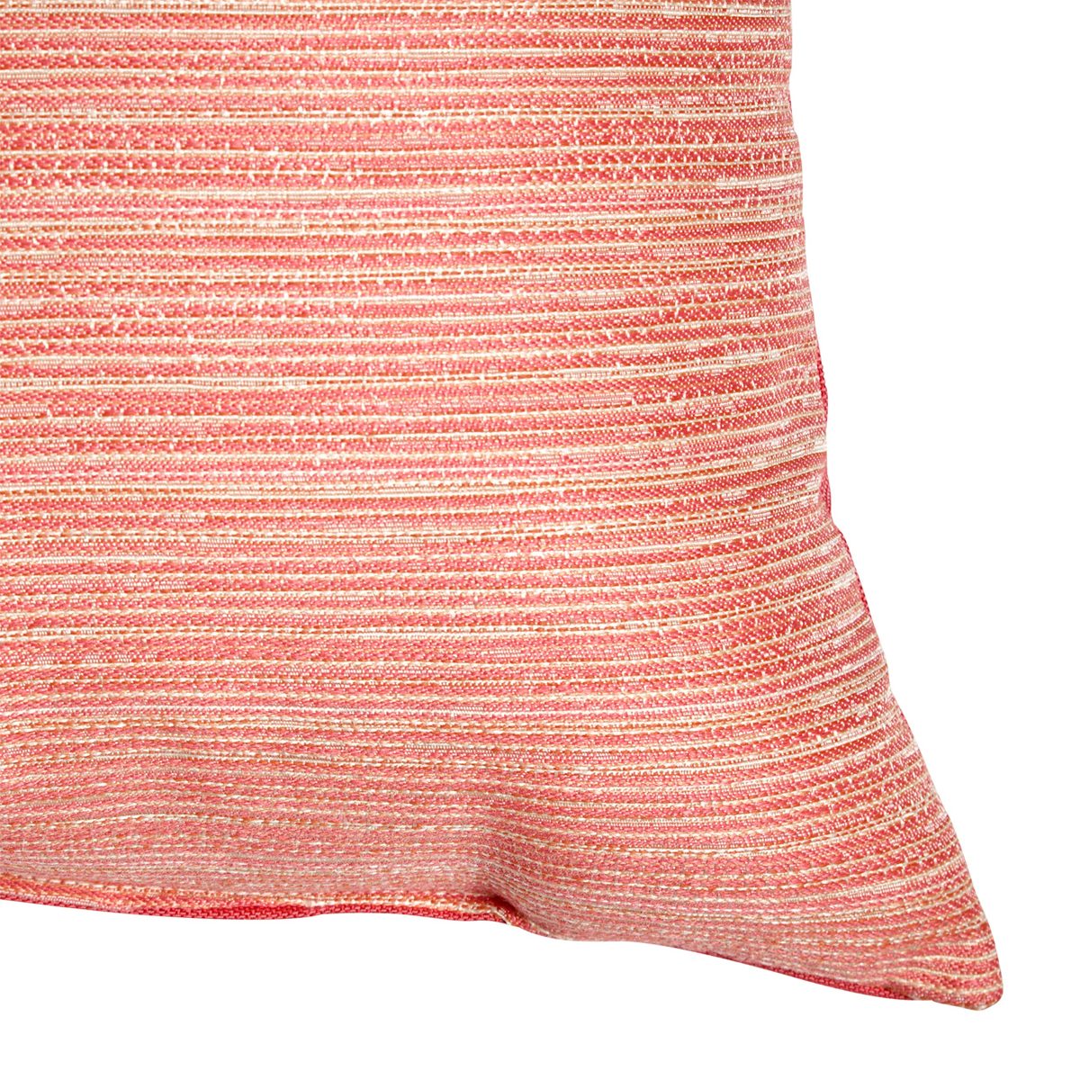 Amazon Brand – Rivet Contemporary Outdoor Throw Pillow - 20 x 20 Inch, Coral