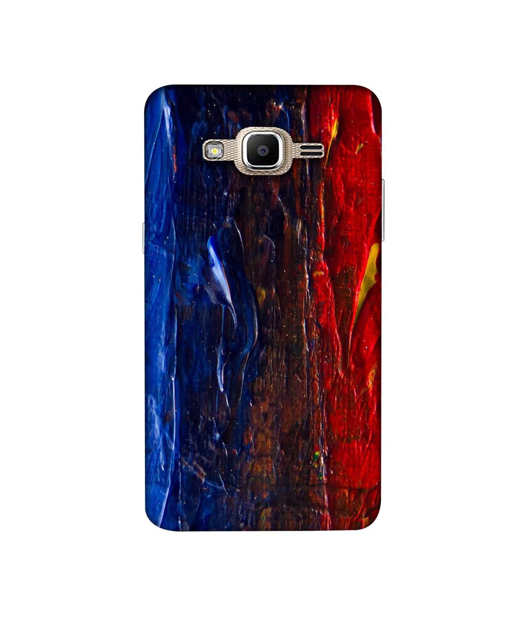 Amazon Brand - Solimo Designer Red Paint On Wall 3D Printed Hard Back Case Mobile Cover for Samsung Galaxy J2 Prime