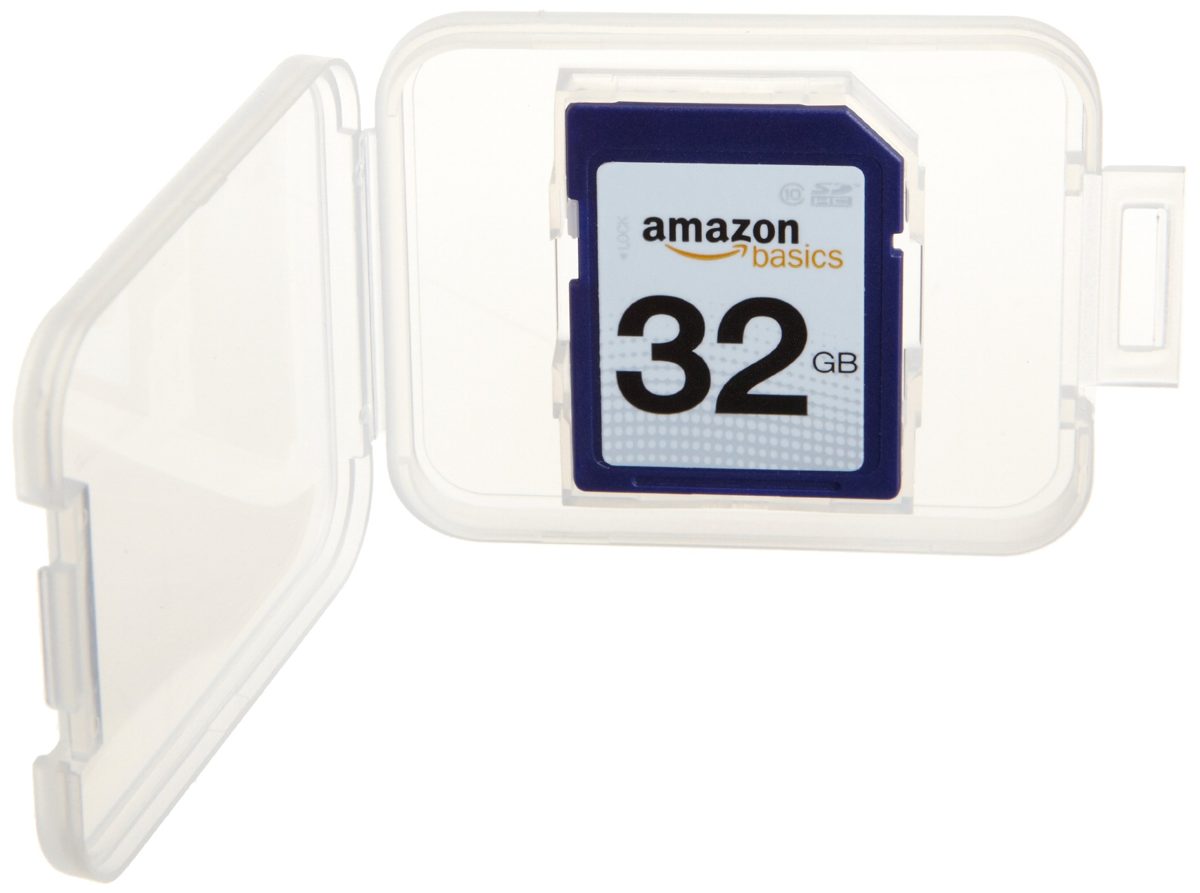 AmazonBasics SDHC Class 10 32 GB Secure Digital Card
