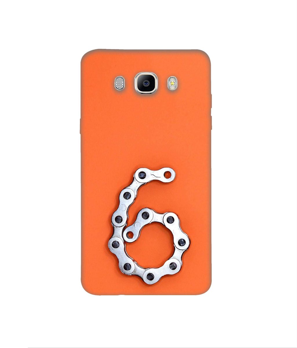 Amazon Brand - Solimo Designer Number Six 3D Printed Hard Back Case Mobile Cover for Samsung Galaxy J7 (2016)