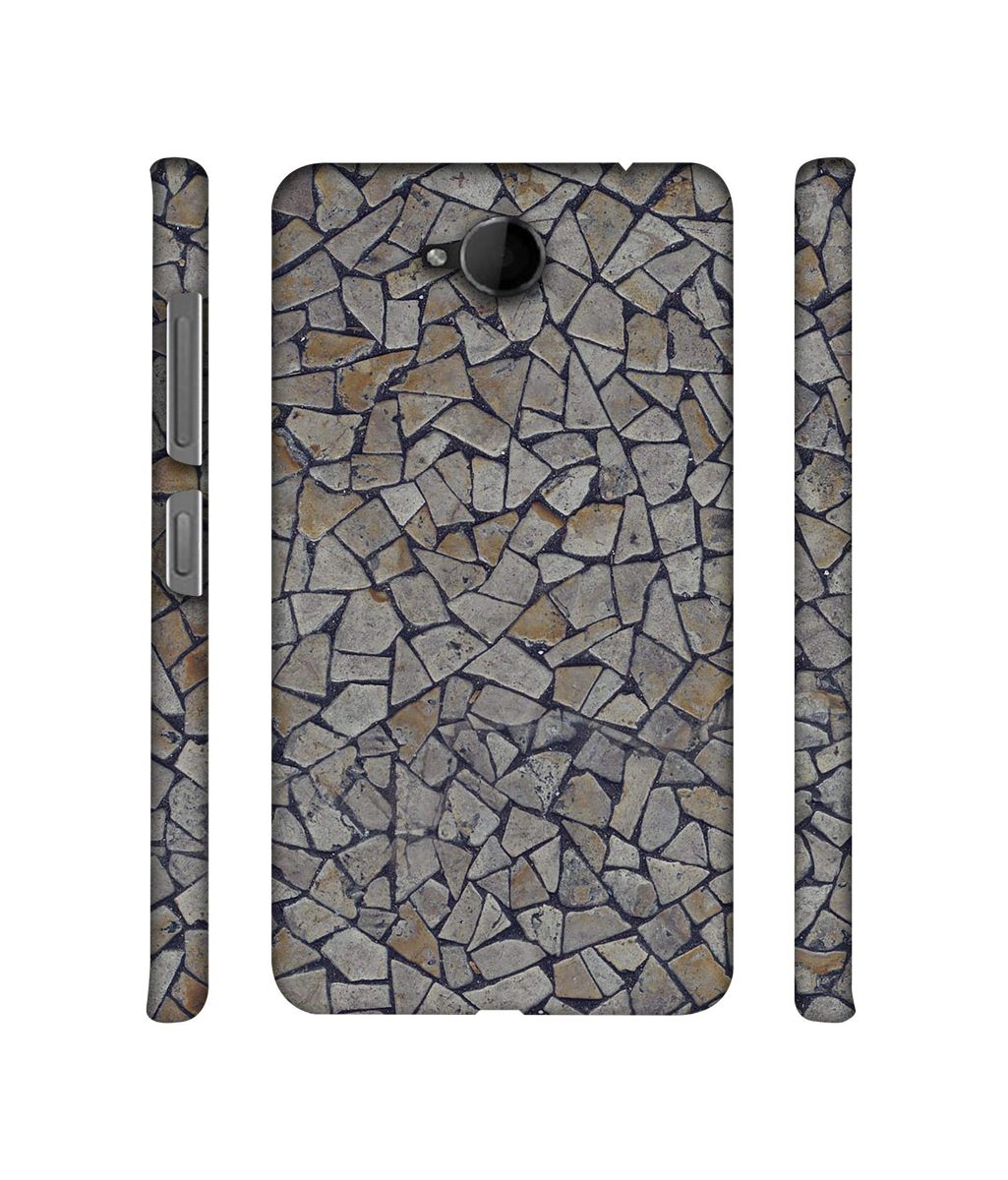 Amazon Brand - Solimo Designer Marble Pices 3D Printed Hard Back Case Mobile Cover for Microsoft Lumia 650