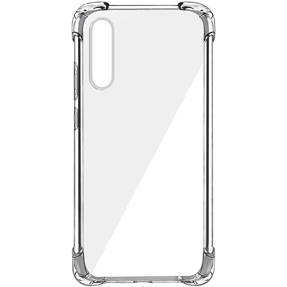 Amazon Brand - Solimo Mobile Cover (Soft & Flexible Back case) for Mi A3 (Transparent)