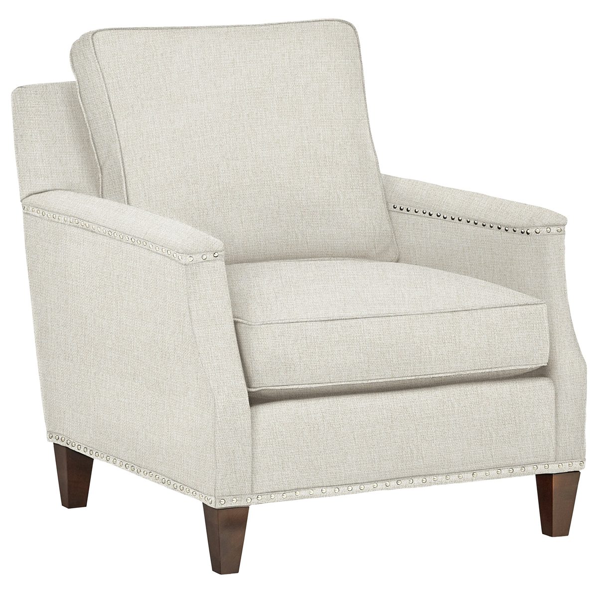 Amazon Brand – Stone & Beam Marin Studded Chair, 33"W, Sandstone