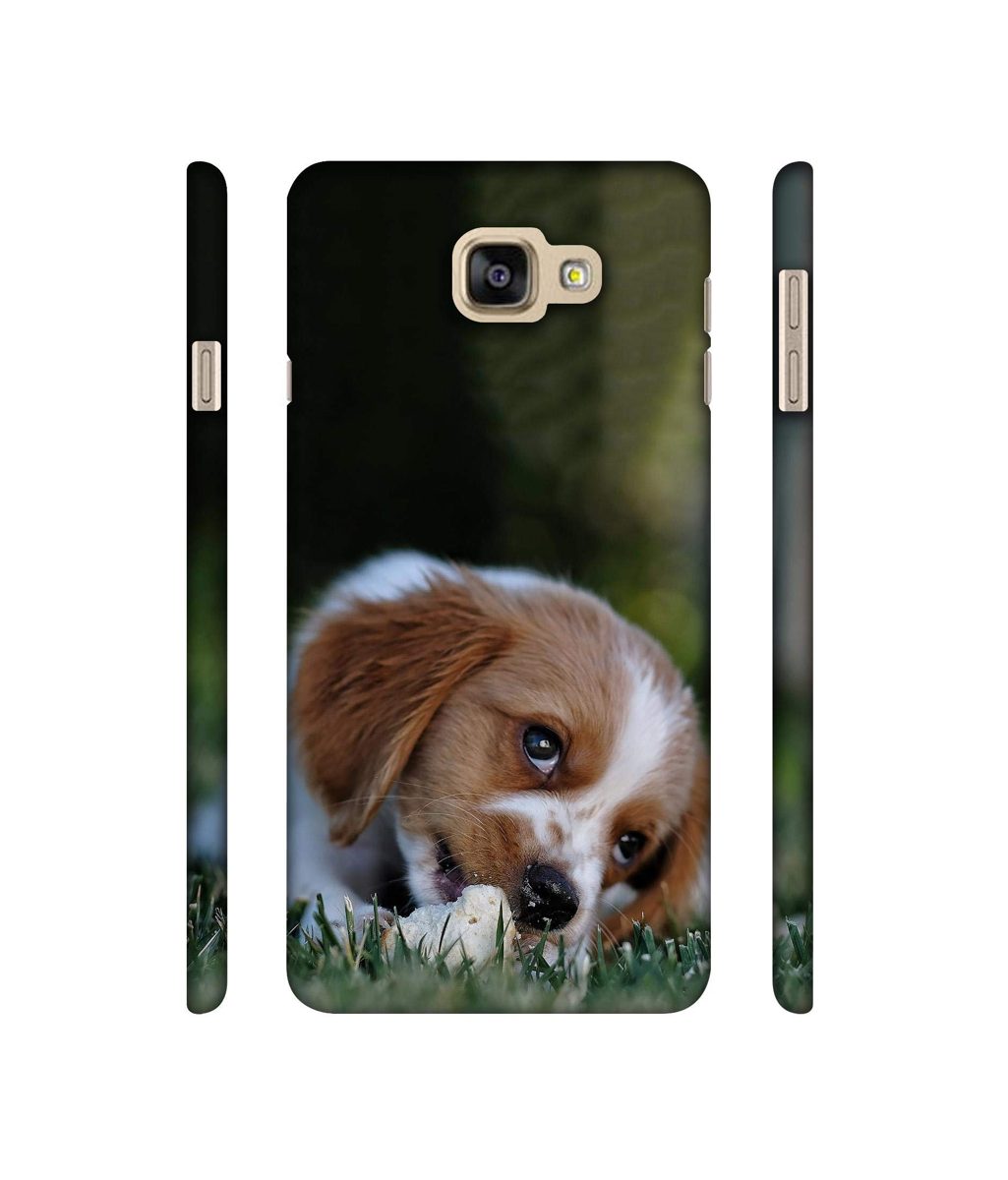 Amazon Brand - Solimo Designer Cute Puppy 3D Printed Hard Back Case Mobile Cover for Samsung Galaxy A9 Pro