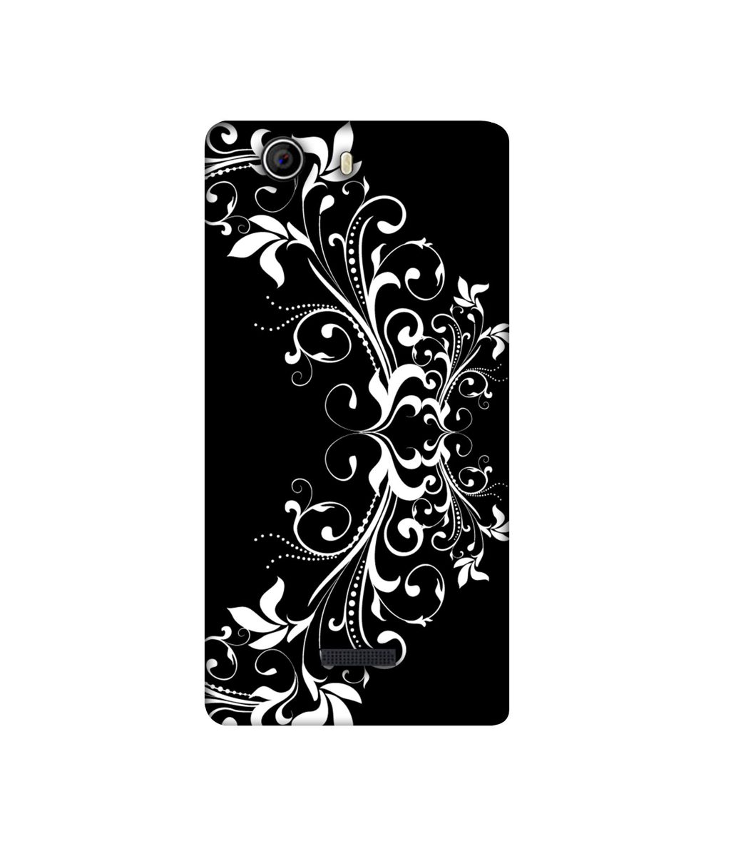 Amazon Brand - Solimo Designer Flower Art Pattern 3D Printed Hard Back Case Mobile Cover for Micromax Canvas Nitro 2 E311
