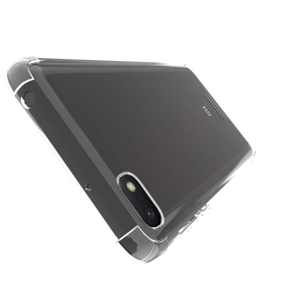 Amazon Brand - Solimo Mobile Cover (Soft & Flexible Back Case) for Redmi 6A (Transparent)