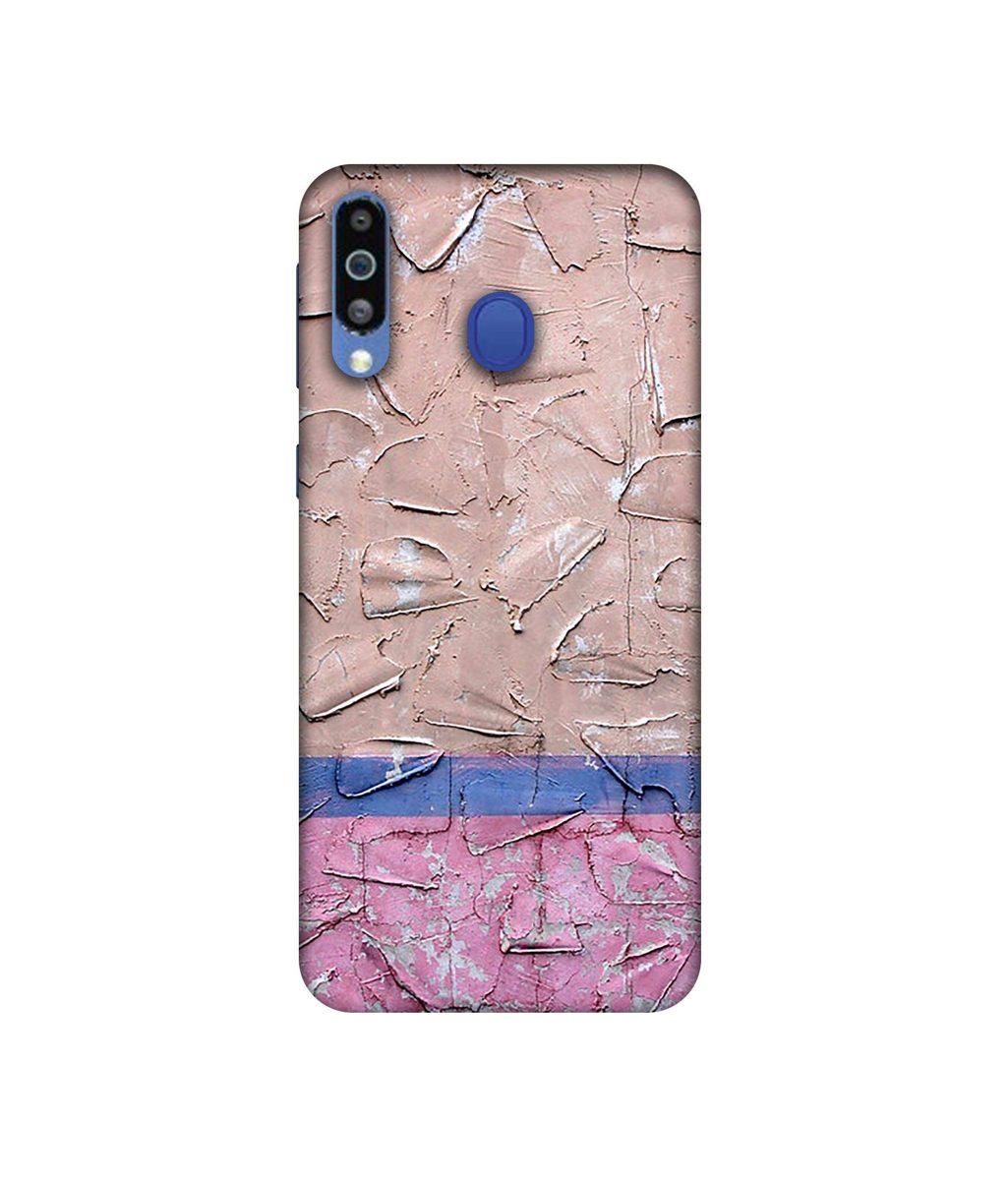 Amazon Brand - Solimo Designer Texture On Wall 3D Printed Hard Back Case Mobile Cover for Samsung Galaxy M21