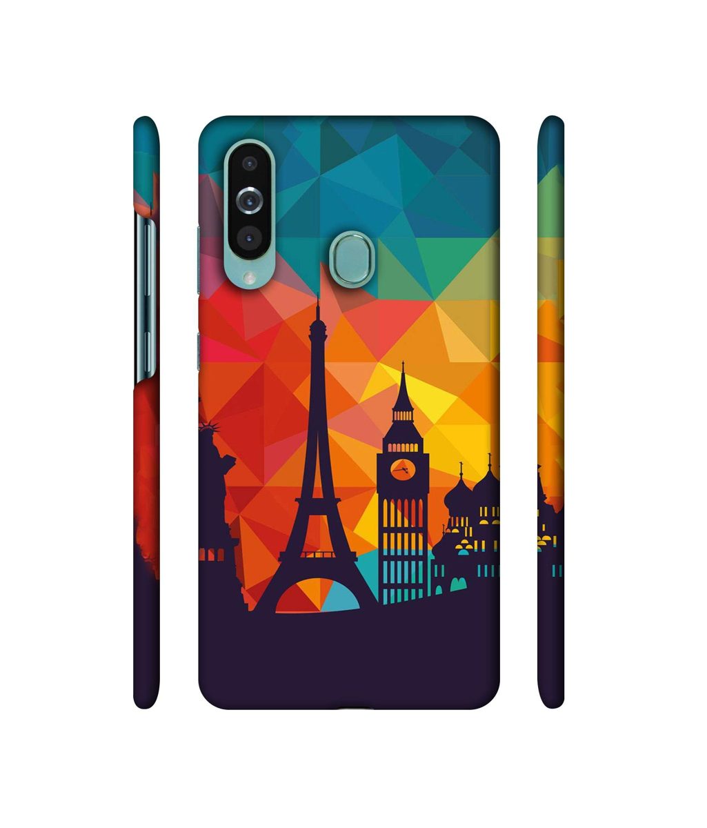 Amazon Brand - Solimo Designer Colored Paris 3D Printed Hard Back Case Mobile Cover for Samsung Galaxy M40