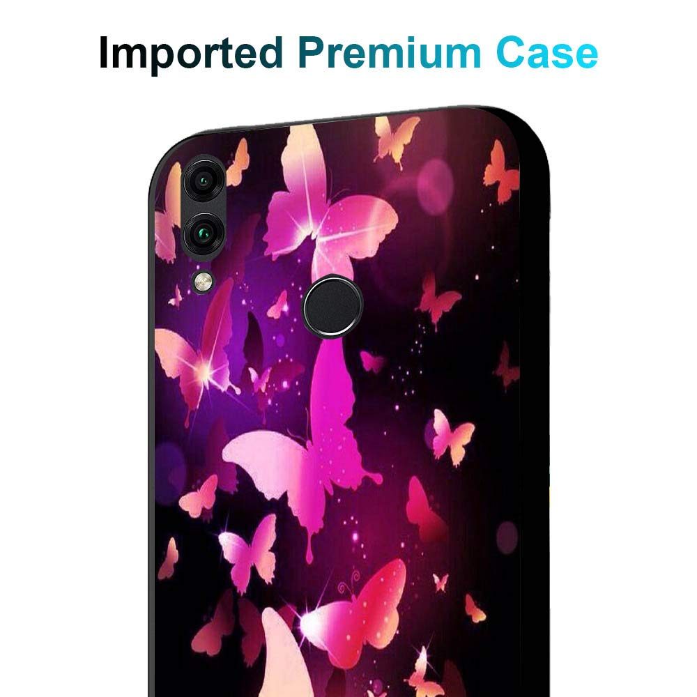 Amazon Brand - Solimo Designer Butterfly Printed Hard Back Case Mobile Cover forHonor 8C (D1171)