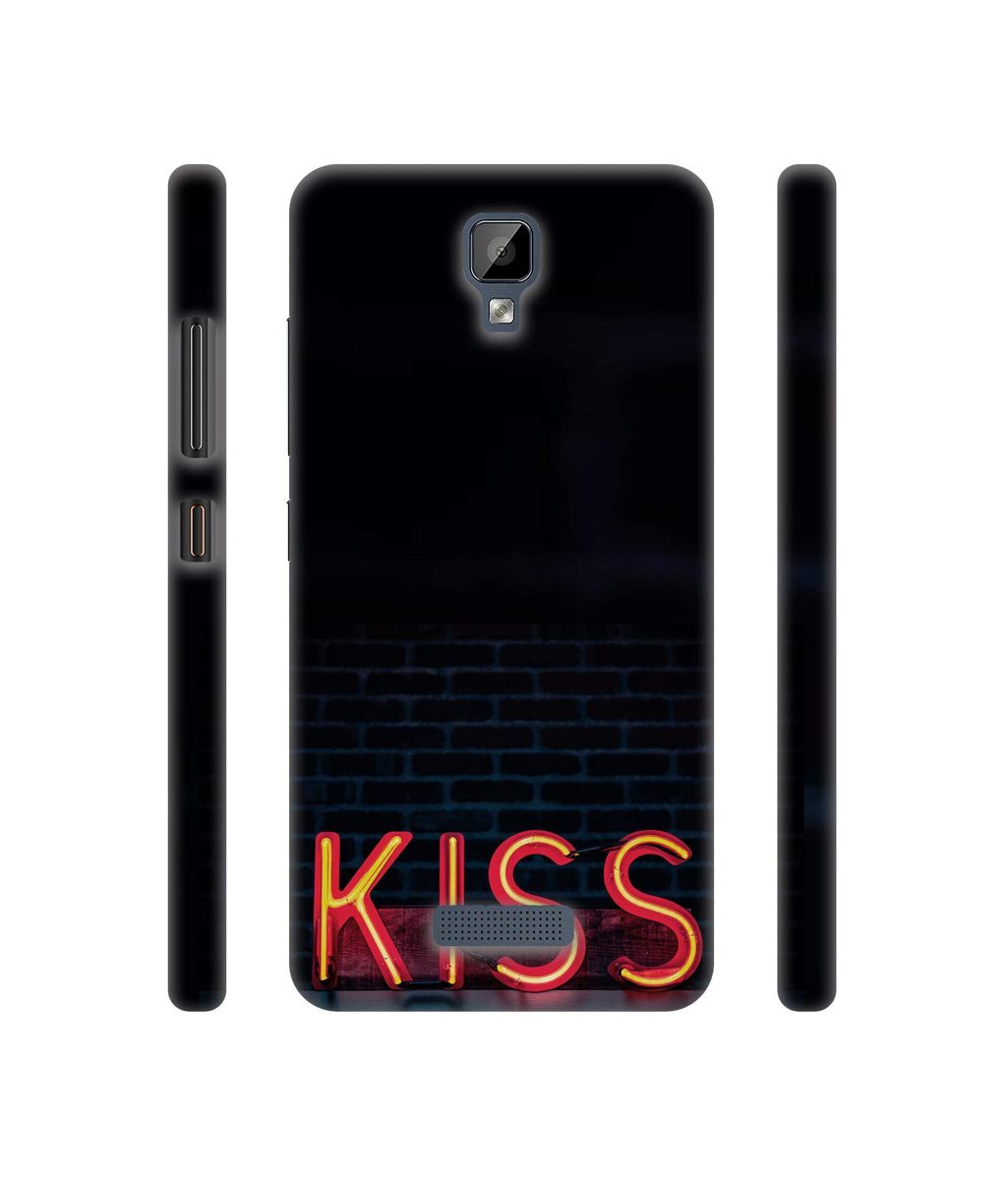 Amazon Brand - Solimo Designer Kiss 3D Printed Hard Back Case Mobile Cover for Gionee P7 Max