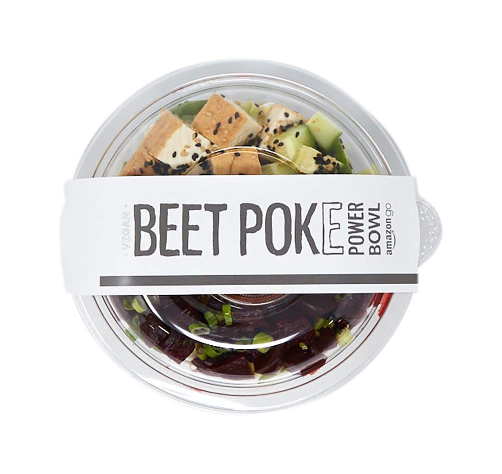 Amazon Kitchen, Beet Poke & Tofu Power Bowl, 14.7 oz
