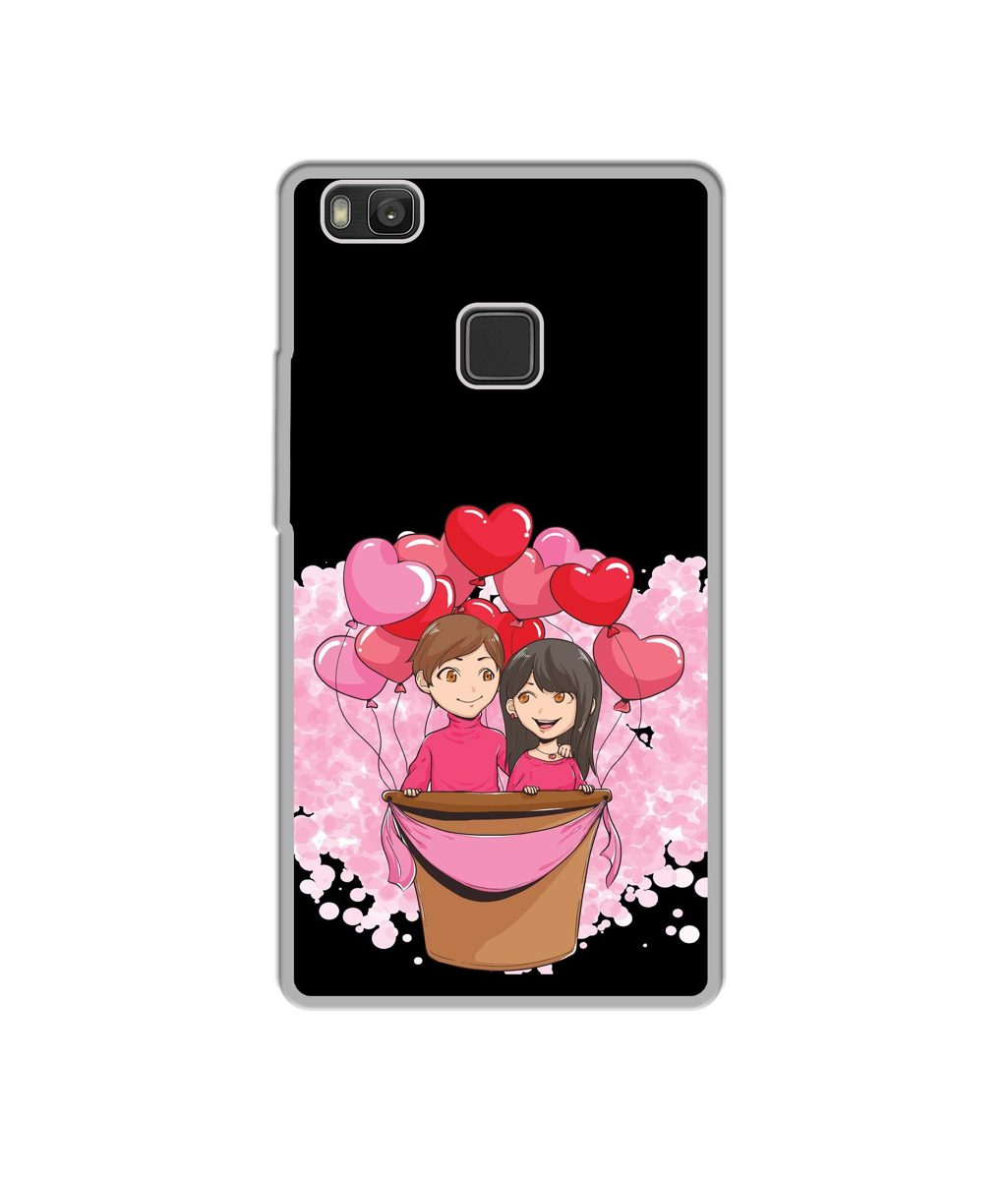 Amazon Brand - Solimo Designer Boy and Girl UV Printed Soft Back Case Mobile Cover for Huawei Honor 8 Smart
