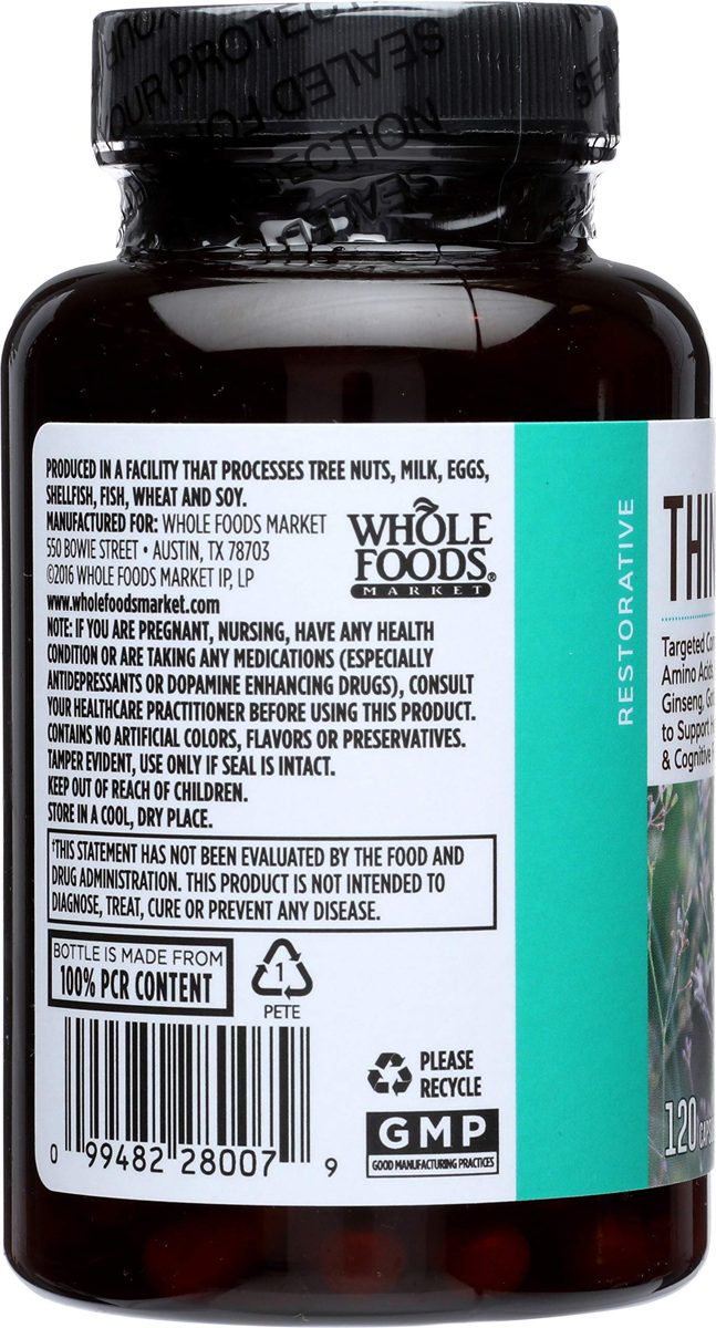 Whole Foods Market, ThinkSmart, 120 ct