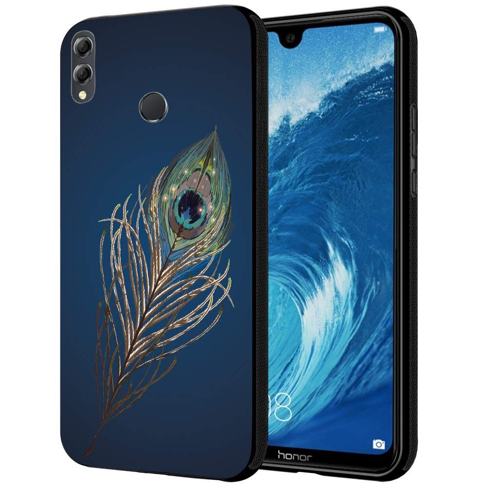 Amazon Brand - Solimo Designer Peacock Feather Printed Hard Back Case Mobile Cover for Vivo Z1 Pro (D355)