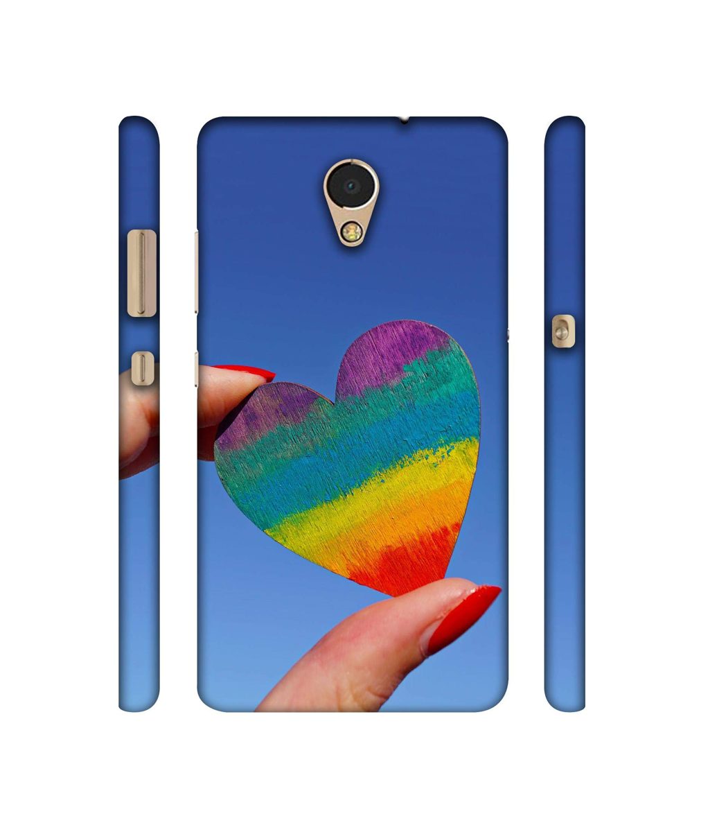 Amazon Brand - Solimo Designer Heart 3D Printed Hard Back Case Mobile Cover for Lenovo P2