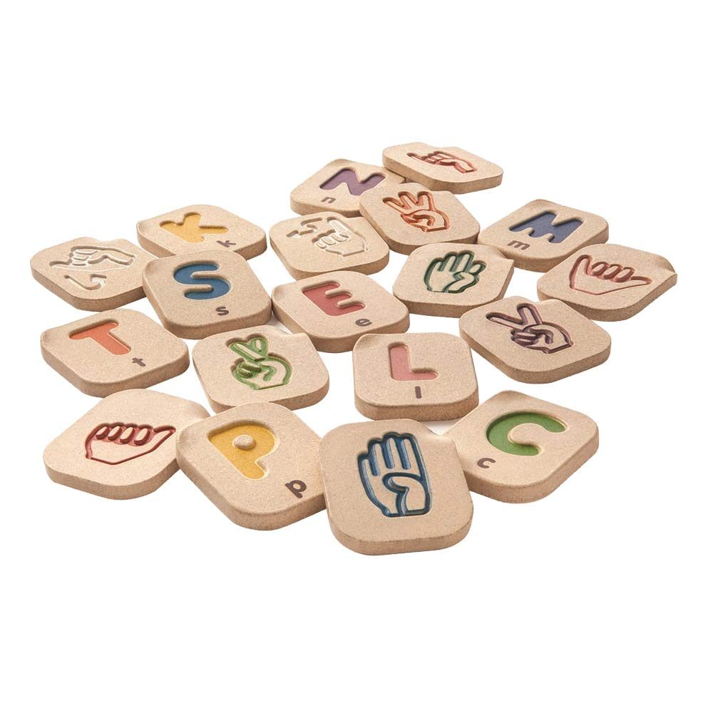 AmazonBasics Adaptive Case Pack, Braille Alphabet A-Z, Braille Numbers 1-10, Hand Sign Alphabet A-Z, Hand Sign Numbers 1-10