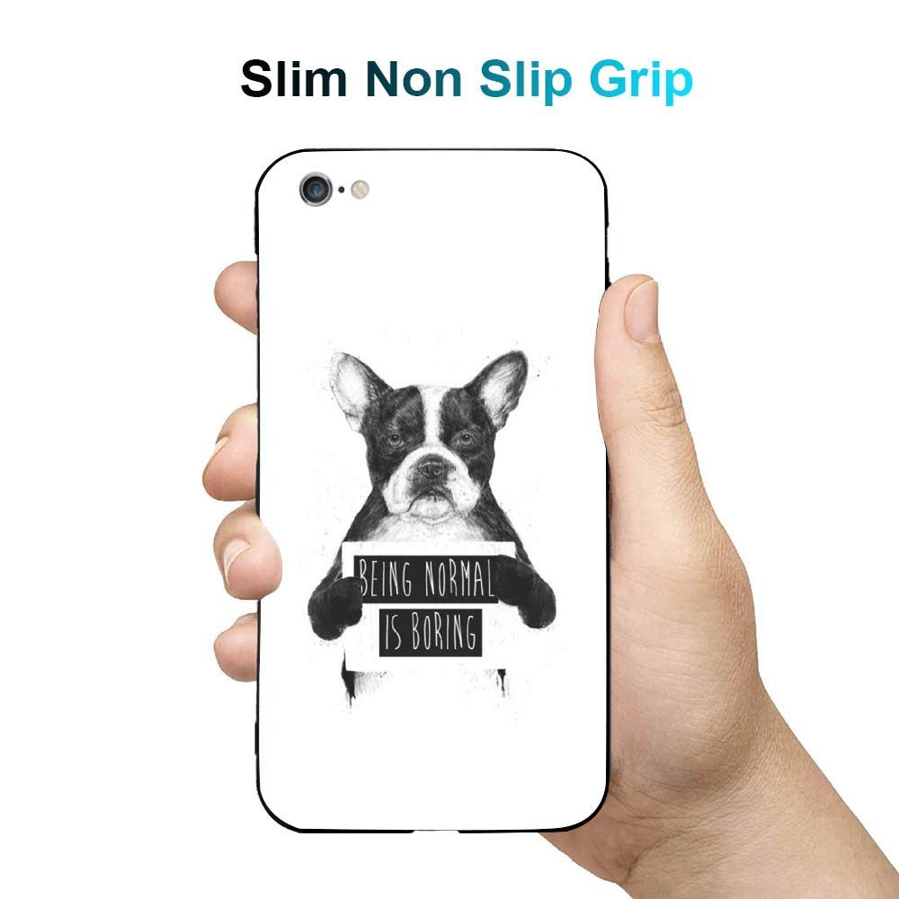 Amazon Brand - Solimo Designer Normal is Boring Text Printed Hard Back Case Mobile Cover for Apple iPhone 8/7 (D1180)
