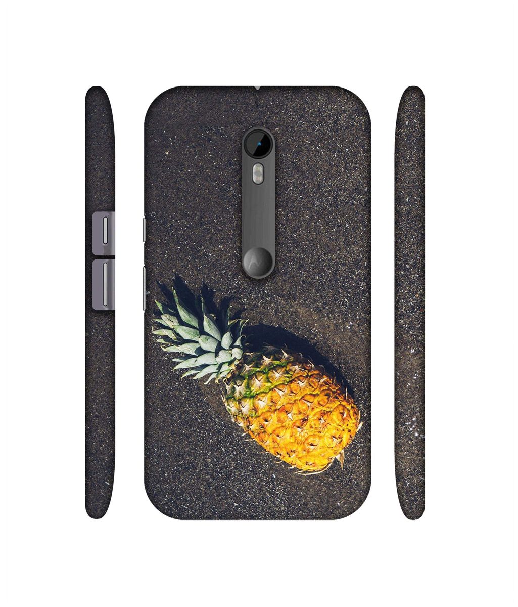 Amazon Brand - Solimo Designer Pineapple 3D Printed Hard Back Case Mobile Cover for Motorola Moto G 3rd Generation