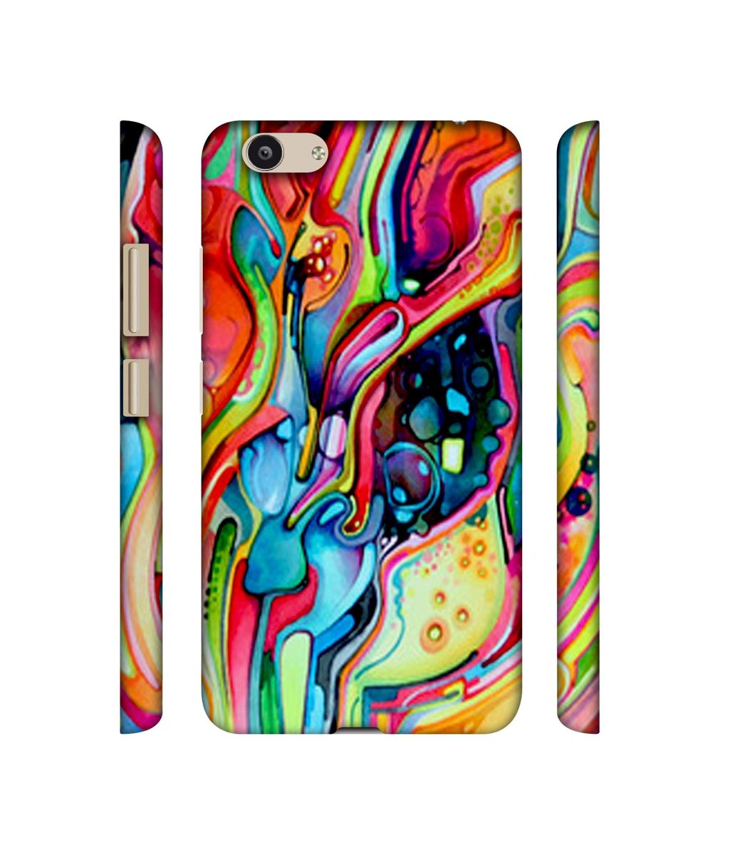 Amazon Brand - Solimo Designer Multicolor Drop 3D Printed Hard Back Case Mobile Cover for Vivo Y53