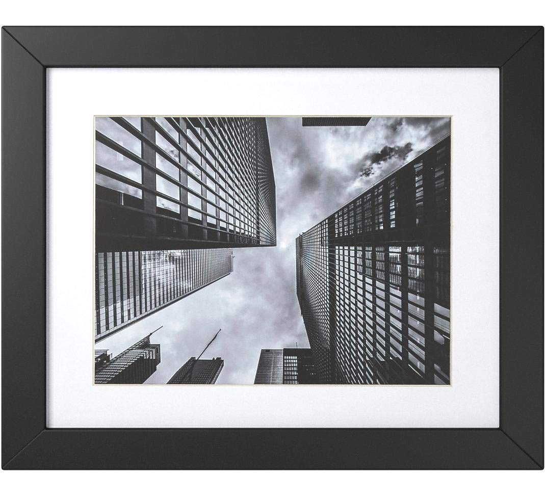 Rivet Black and White Matted Skyscrapers