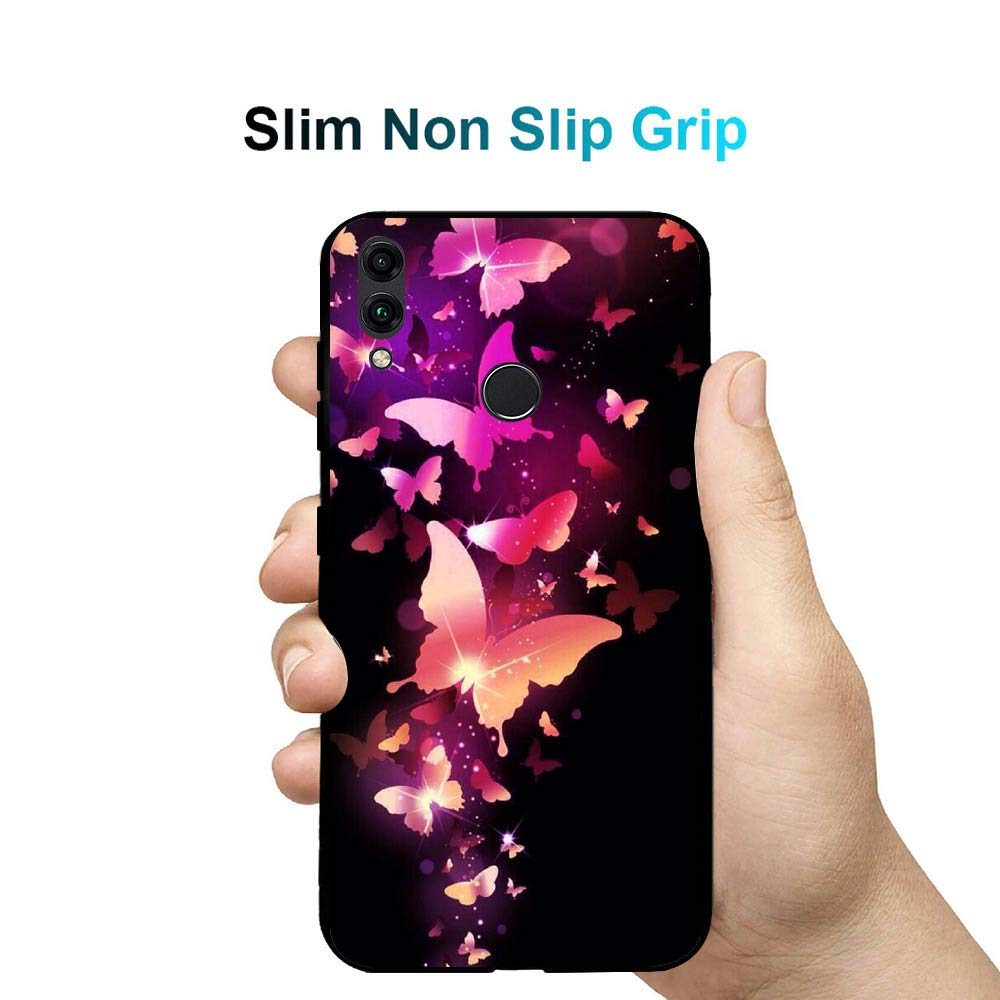 Amazon Brand - Solimo Designer Butterfly Printed Hard Back Case Mobile Cover forHonor 8C (D1171)